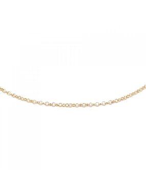 Chrome Hearts Roll Chain Gld Necklace
